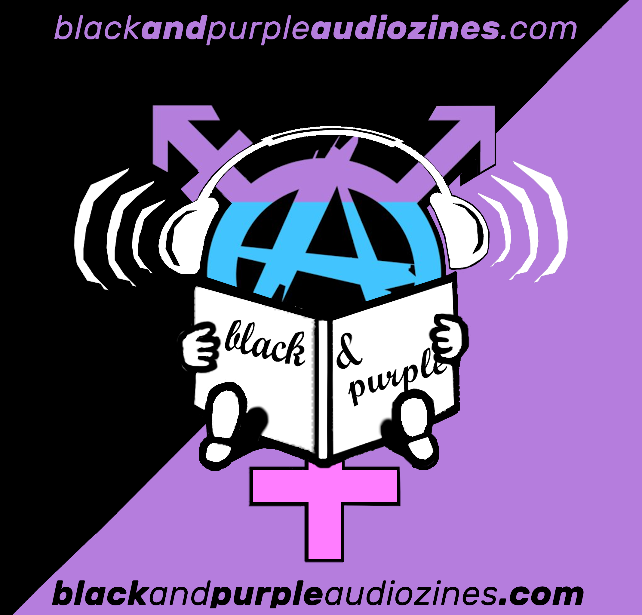 blackandpurple audio zines